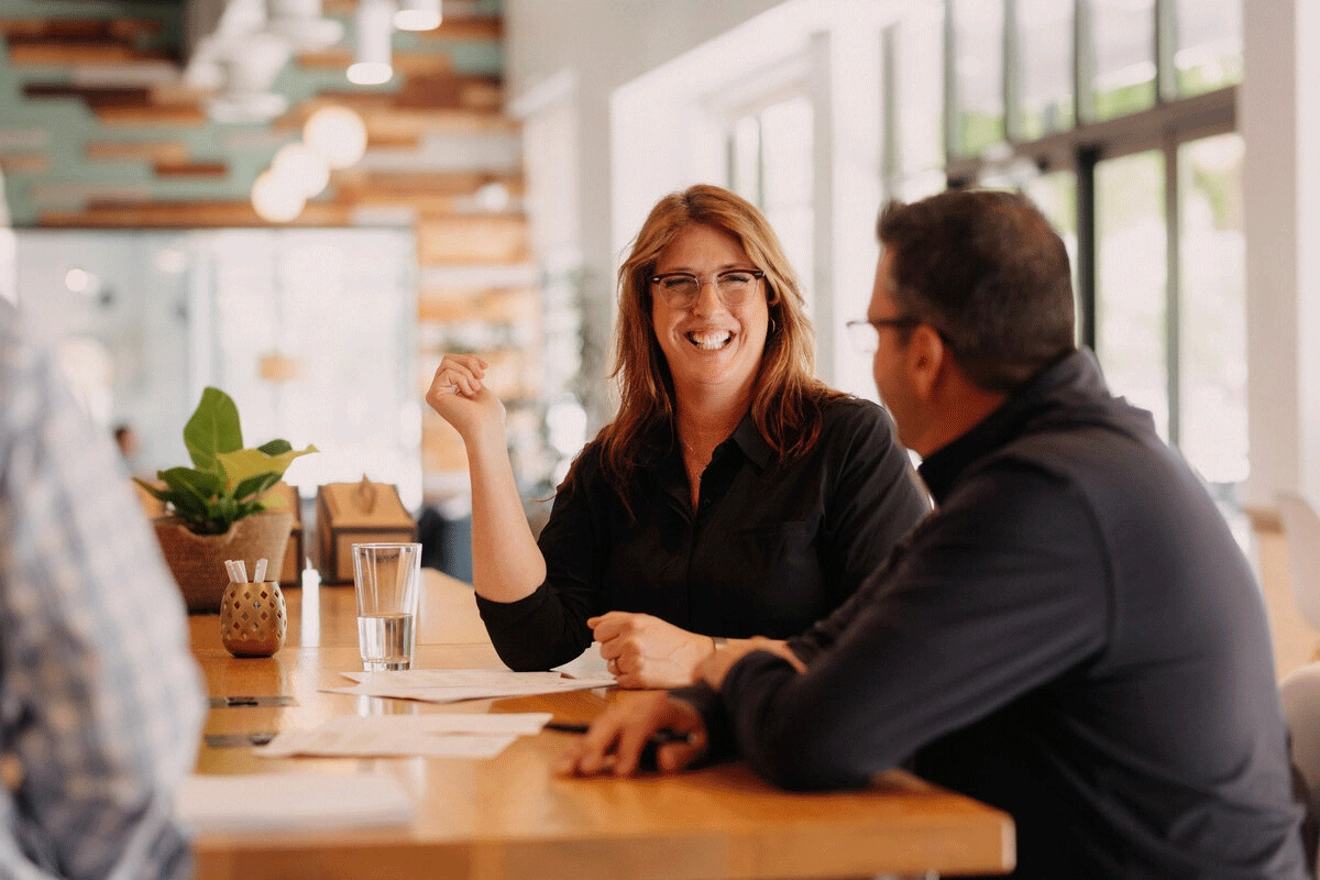 Coaching session in progress